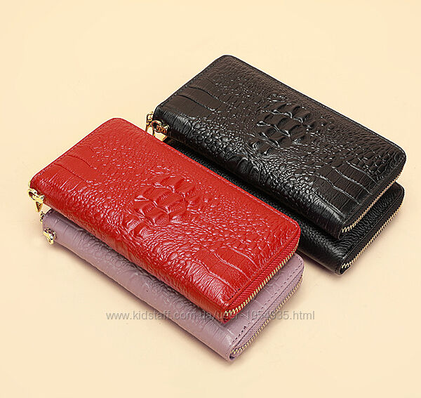 Натуральна шкіра Люкс якість гаманець  3 кольори