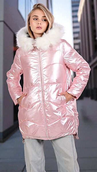 Жіноча куртка єврозима M L XL XXL 2 кольори