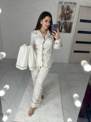 Піжама трійка кофта, штани, шорти. 46-48 58-60 р.