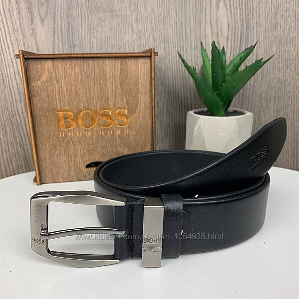 Чоловічий шкіряний ремінь класичний 