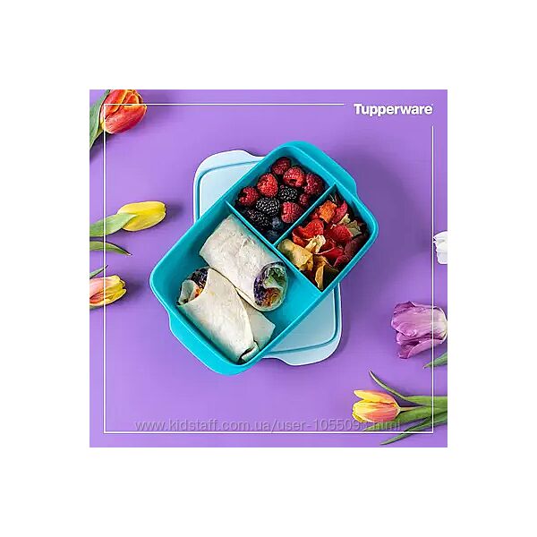 Ланч-Бокс Здоровий перекус 1 л, Здоровый перекус, Tupperware