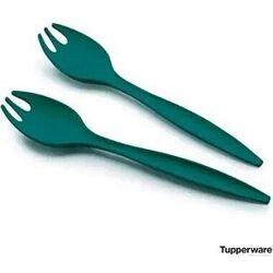 Салатна пара Алегро, смарагд, чорна, Салатная пара Аллегро, Tupperware