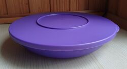 Уцінка Тарілка Чарівність із кришкою 700 мл, Тарелка Очарование, Tupperware