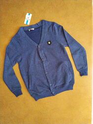 Теплий кардиган для хлопчика в школу, р. 152, 164см