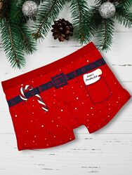 Новорічні, різдвяні чоловічі труси боксери Pepco, M, 3X.