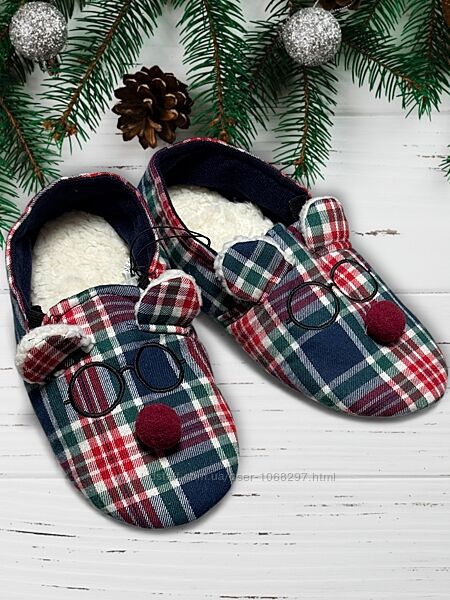 Капці домашні для хлопчика , теплі, антиковзаючи Pepco. 36-37