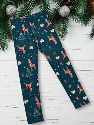 Дітячи трикотажні теплі лосини на байці бавовняні, Pepco, 128