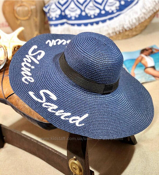 Солнцезащитные шляпки из рафии разные модели 