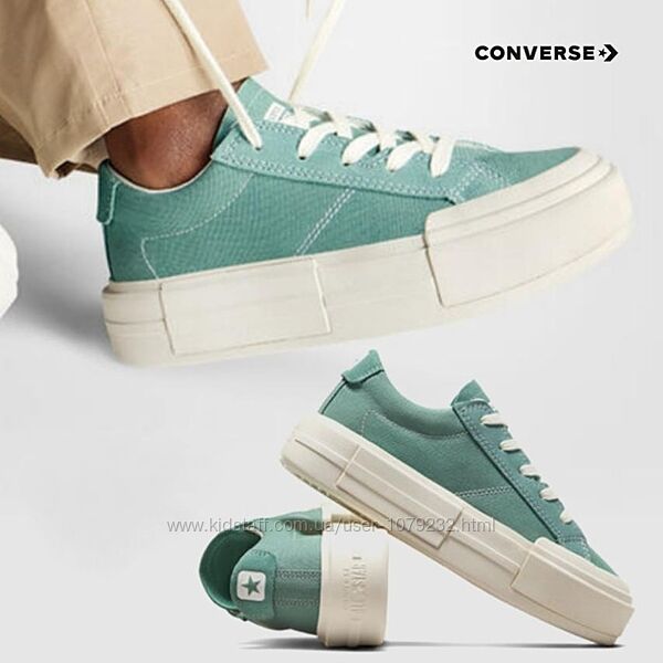 Кеди на високій підошві converse