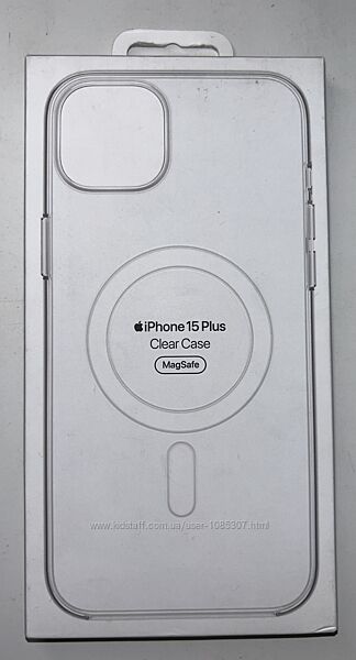 Чехол прозрачный для Apple iPhone 15 Plus оригинал
