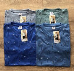 Костюм домашній чоловічий піжама трикотаж Гольф Пижама мужская