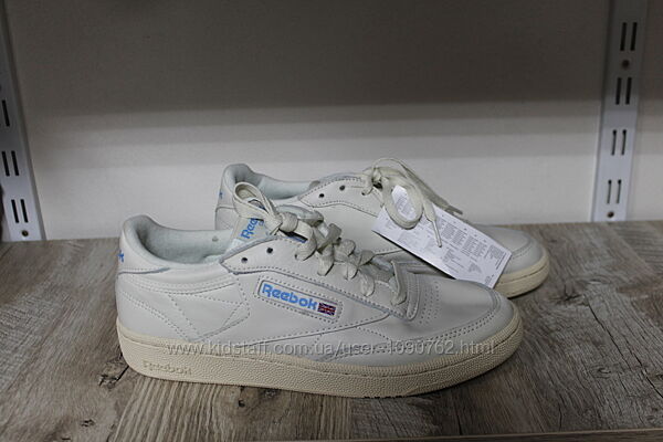 Шкіряні кросівки reebok classic club c 85 vintage, 39 розмір
