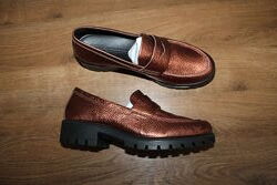 Оригінальні шкіряні лофери Ecco Modtray, 39 розмір