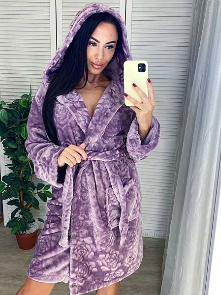 Халат жіночий короткий довгий