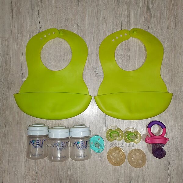 Ніблер Пляшечка Слюнявчик Соска Пустишка