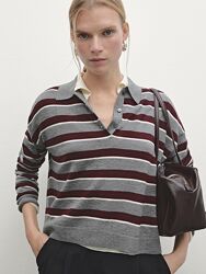 Свитер поло Massimo Dutti 