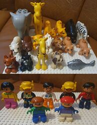 Животные и Человечки  лего lego duplo