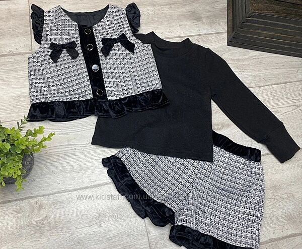Костюм трійка для дівчинки