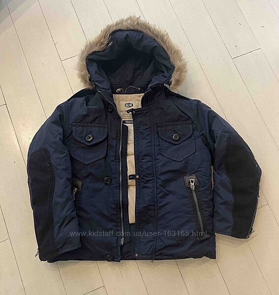 Курточка на пуху на возраст 7-8 лет