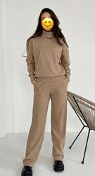 Костюм кофта штани беж