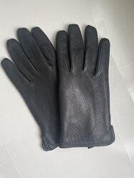 Чоловічі шкіряні рукавиці перчатки Harmon moda