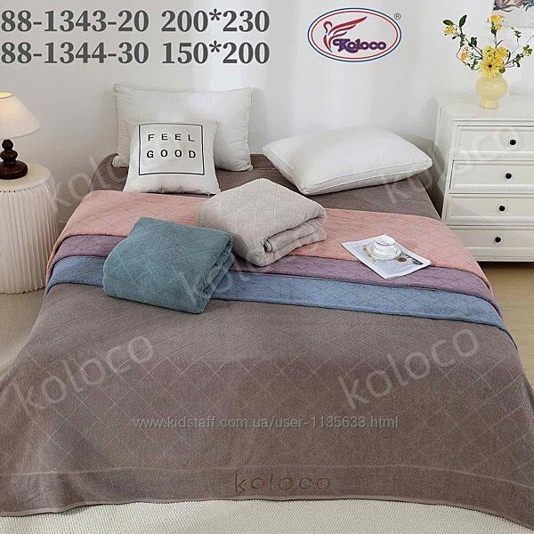 Простыня махровая  160х200см Koloco