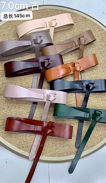 Женский кожаный ремень-корсет