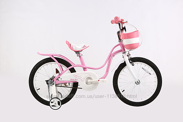 Велосипед RoyalBaby 18 BMX-kid ST LITTLE SWAN, рожевий
