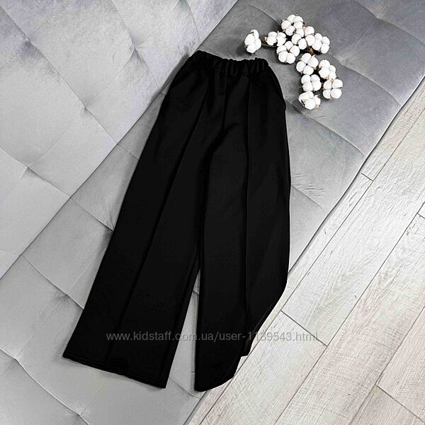 Штани чорні палаццо