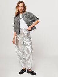 Сріблясті штани карго CoCouture Данія 