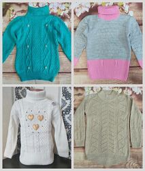 Светр, кофта на дівчинку 110-140