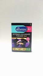 Серветки для відновлення чорного кольору тканини Dr. Beckmann 3в1, 6 шт