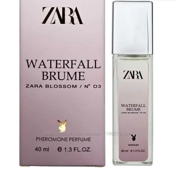 Zara Waterfall Brume Pheromone Parfum 