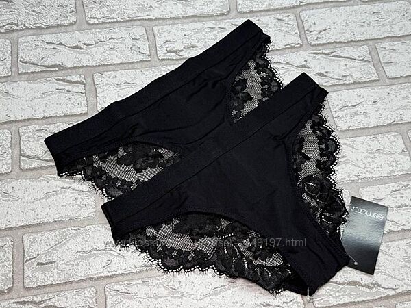 Труси жіночі з мереживом 2шт від esmara євро розмір xs 32/34.