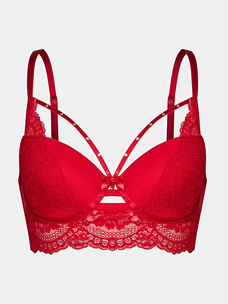 Бюстгальтер жіночий червоний без пуш ап від hunkemoller.