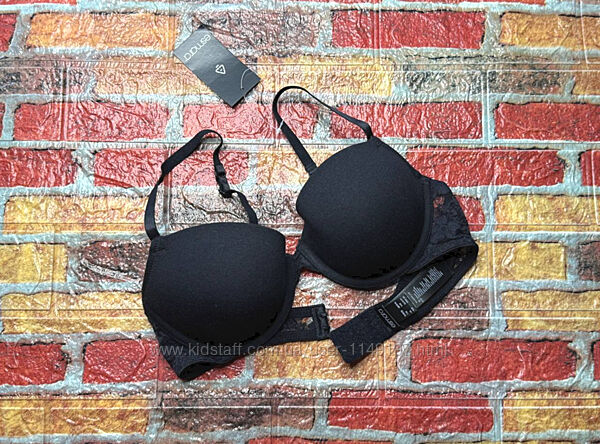 Арт.517 жіночий чорний бюстгальтер бавовна esmara 75в.