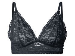 Арт.774 бюстгальтер бра жіночий чорний мереживо від esmara розмір s.
