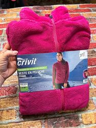 Арт.816 жіноча тепла плюшева спортивна кофта від crivit.