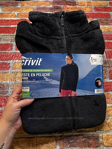 Арт.815 жіноча тепла спортивна кофта від crivit.