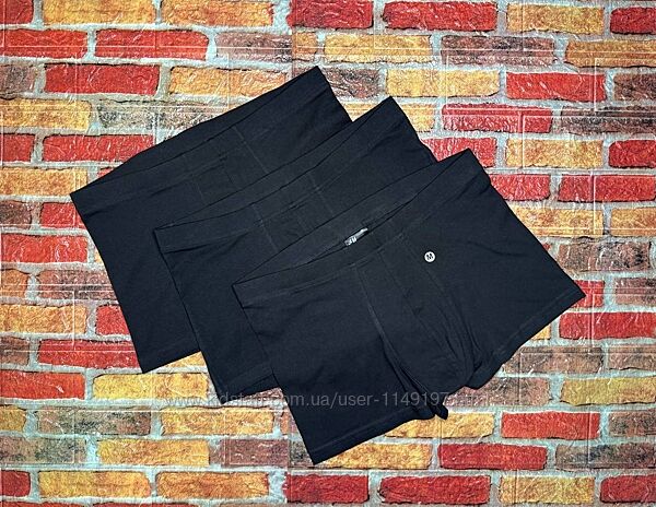 Арт.978 чоловічі труси 3шт боксери чорні h&m розмір м.