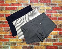 Арт.973 чоловічі труси 3шт боксери h&m розмір м.