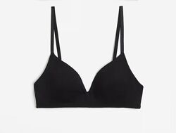 Арт.731 бюстгальтер жіночий чорний без кісточок від h&m.