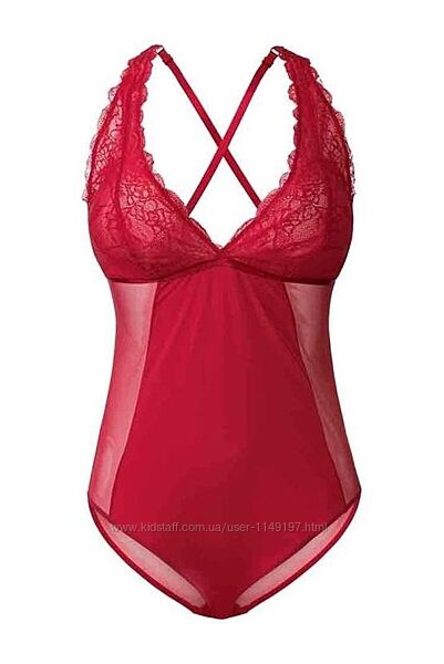 Арт.514 боди жіноче червоне сіткамережка esmara.
