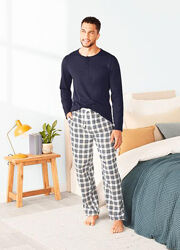 Піжама чоловіча/комплект для дому лонгслів  штанифланель livergy
