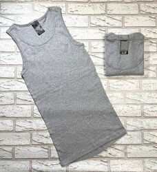 Майка натільна білизна чоловіча сіра livergy.