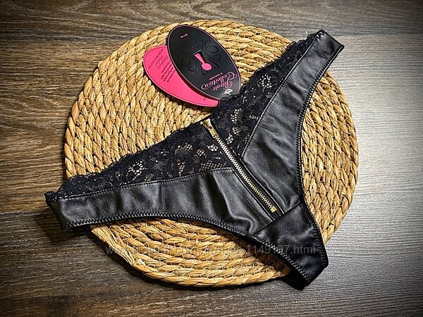 Труси жіночі штучна шкіра hunkemoller private collection.