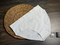 Труси жіночі білі еластичні в рубчик esmara.