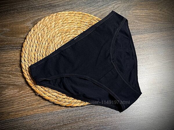 Трусики жіночі чорні сліпи esmara.