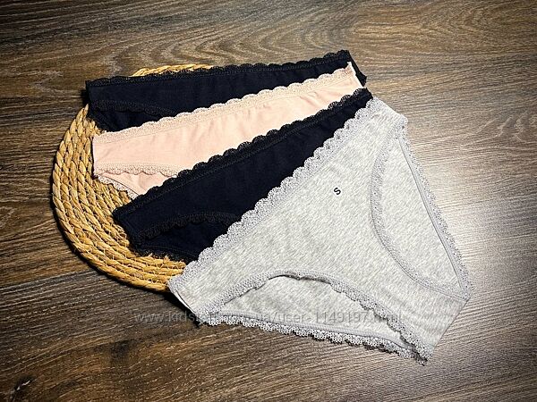 Трусики жіночі котонові 4шт від c&a розмір S.