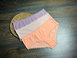 Трусики жіночі котонові 3шт від c&a розмір Л.